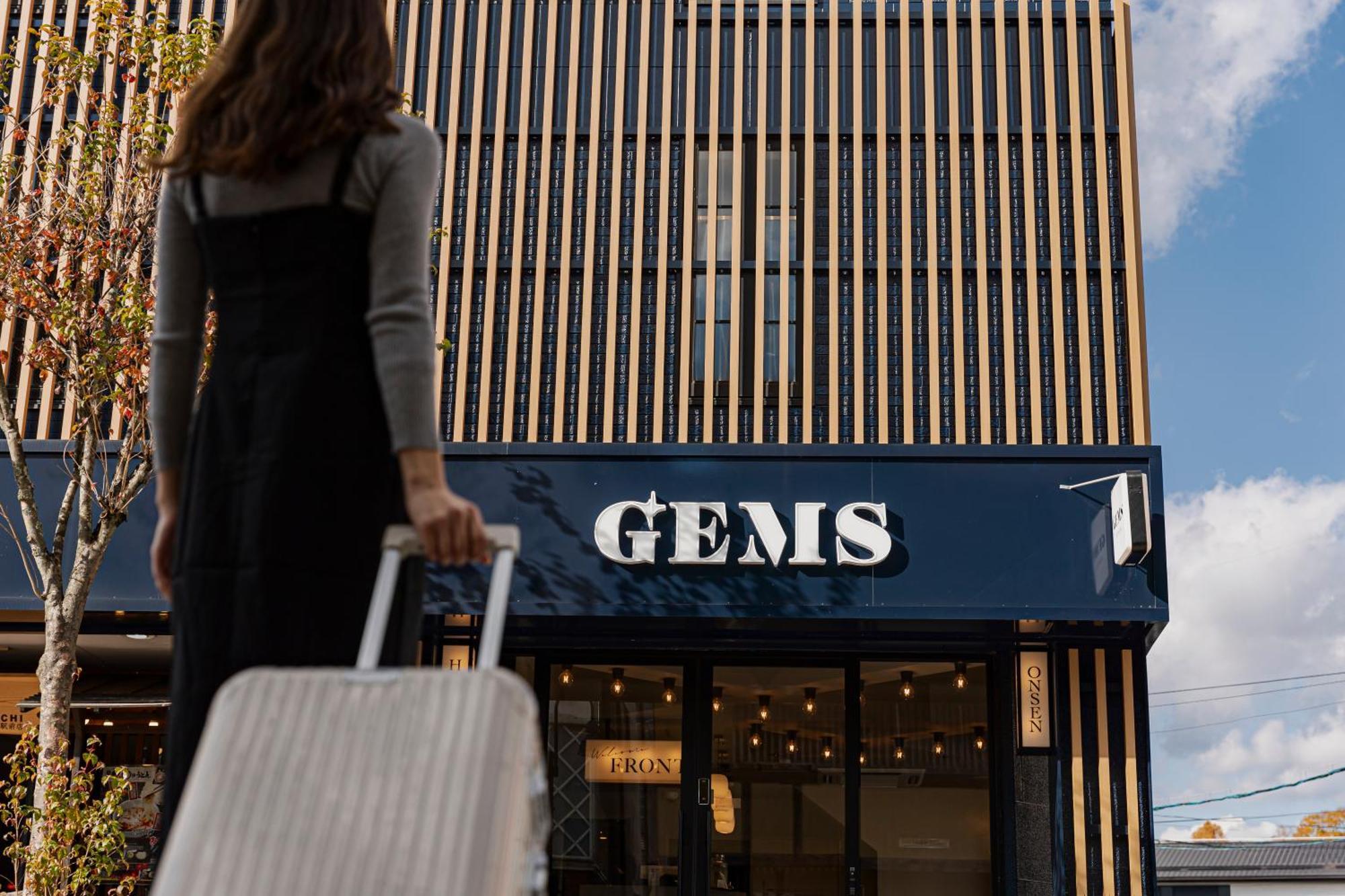 Gems Yufuin Hotel And Spa Cafe Bar Exteriör bild